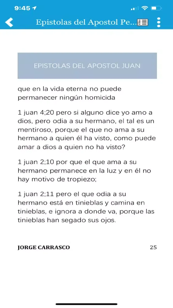 Capturas de pantalla de Biblia Paralela