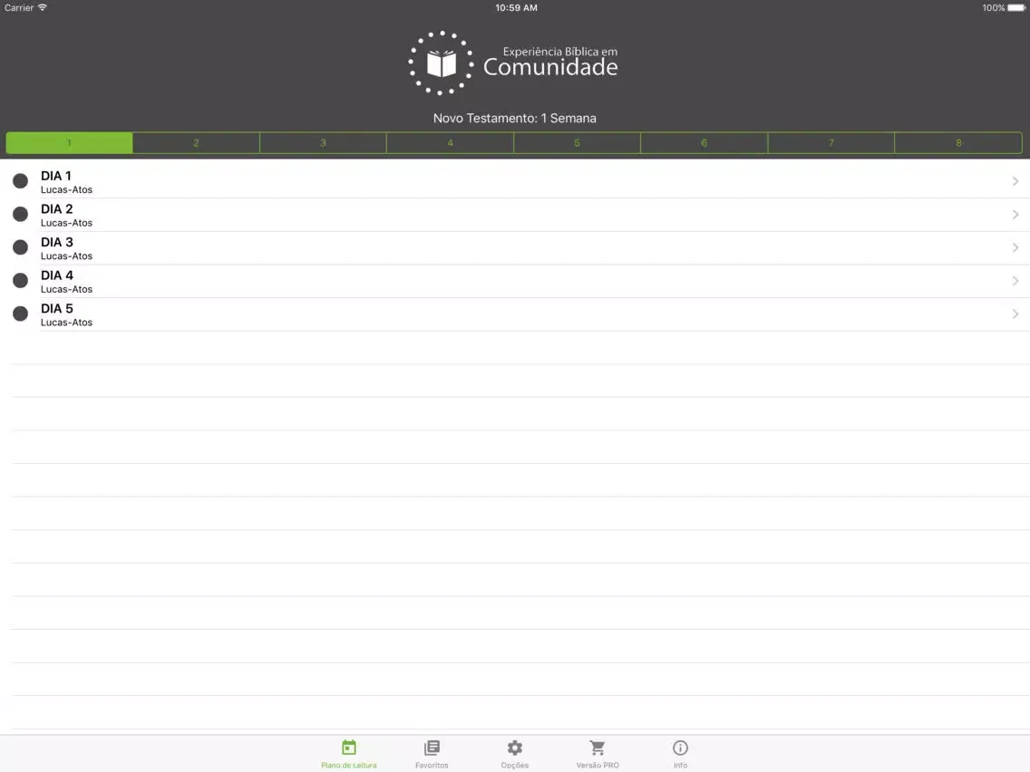 EBC - Biblica iPad  سکرین شاٹس