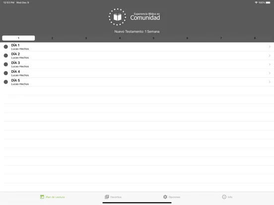 EBC | Biblica iPad  Screenshots