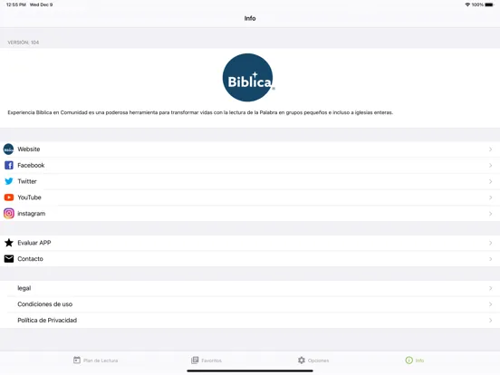 EBC | Biblica iPad  Screenshots
