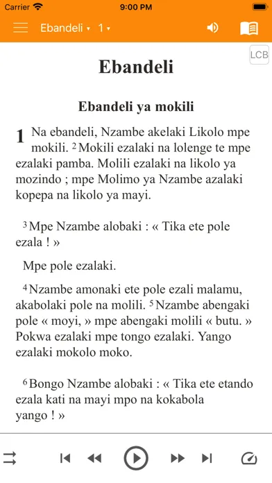 Lingala Bible應用截圖