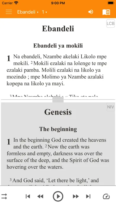 Lingala Bible應用截圖