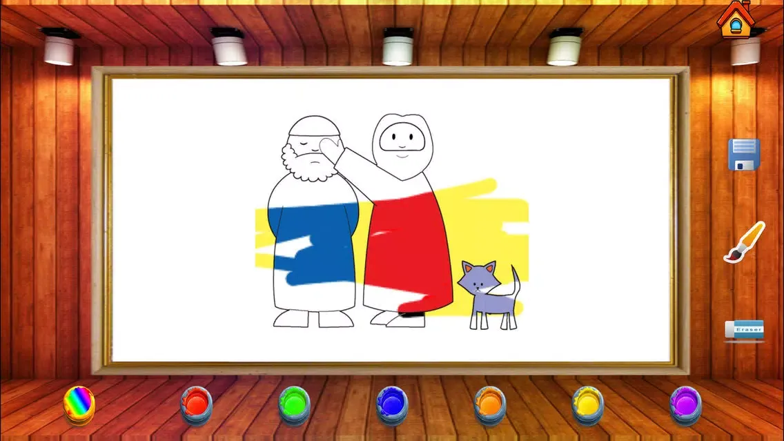 Ảnh chụp màn hình của Coloring Stories for Kids