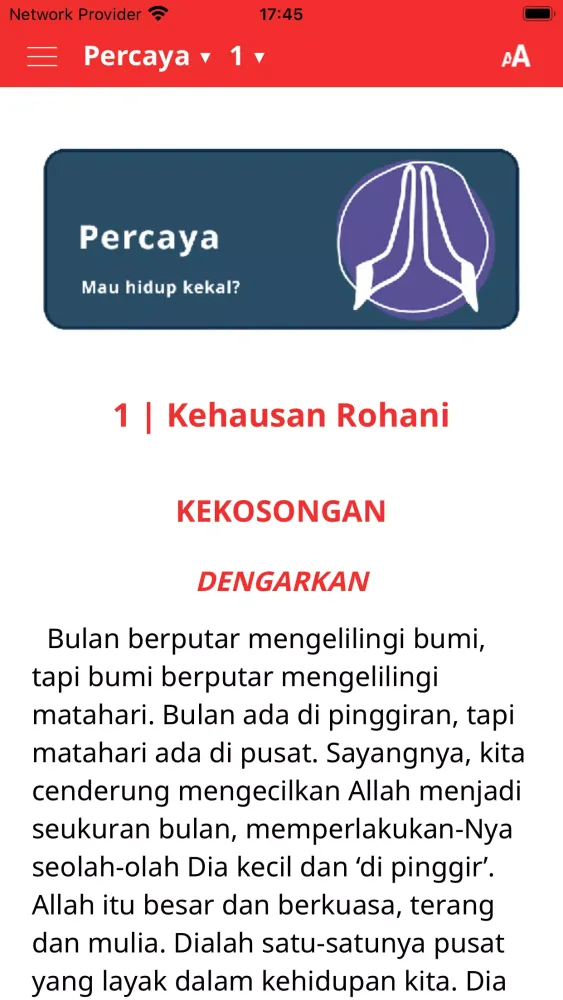 Reach4Life Indonesian Screenshots