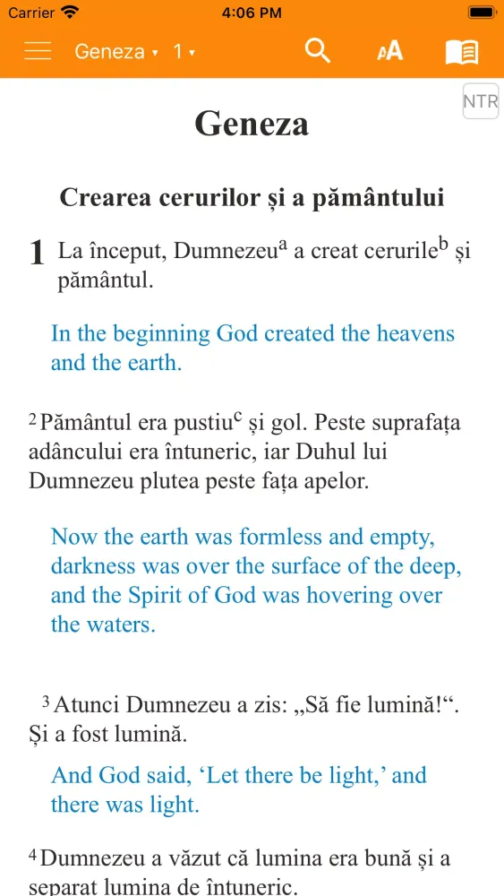 Romanian Bible Screenshots