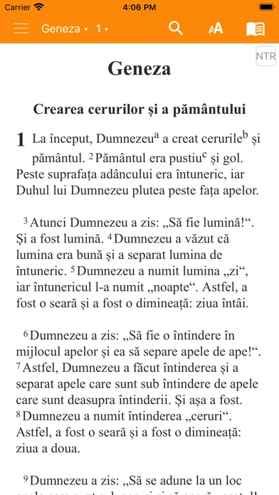 Capturas de pantalla de Romanian Bible