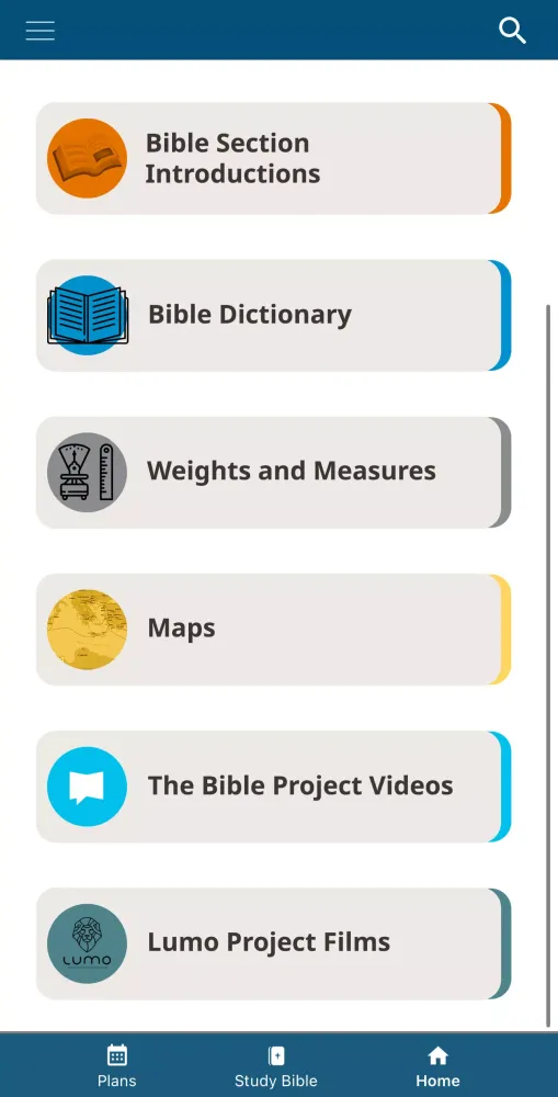Capturas de pantalla de Biblica Study Bible