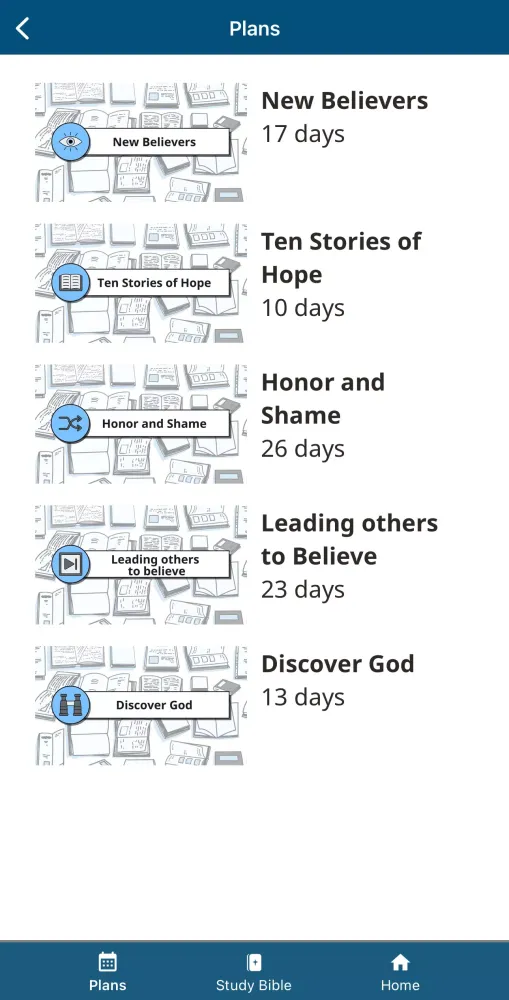Capturas de pantalla de Biblica Study Bible