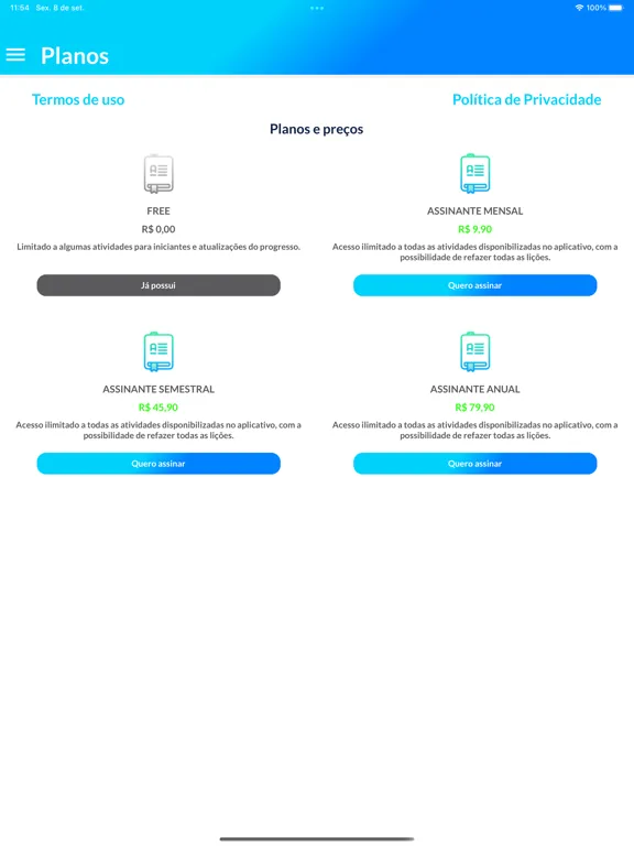 Biblical Greek iPad Screenshots