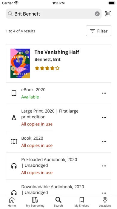 Screenshot di ArapApp / Arapahoe Libraries