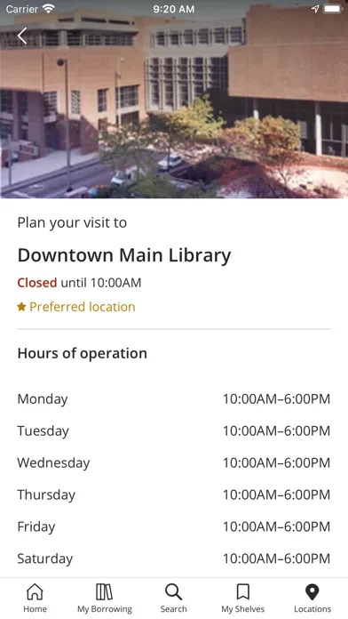 Tangkapan skrin Cincy Library