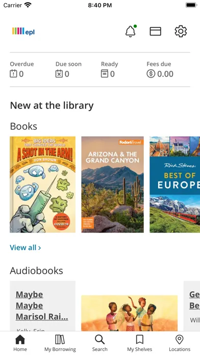 Edmonton Public Library Ekran Görüntüleri