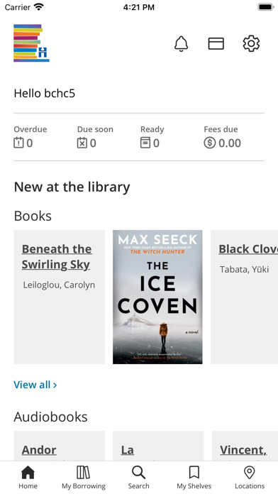 Hennepin County Library Screenshots