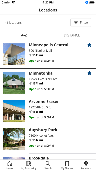 Hennepin County Library Screenshots