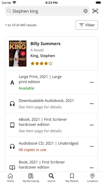 MyJCPL / JeffCo Public Library スクリーンショット