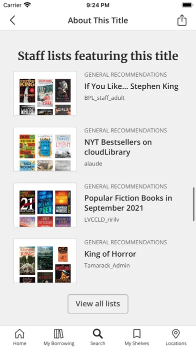 MyJCPL / JeffCo Public Library スクリーンショット