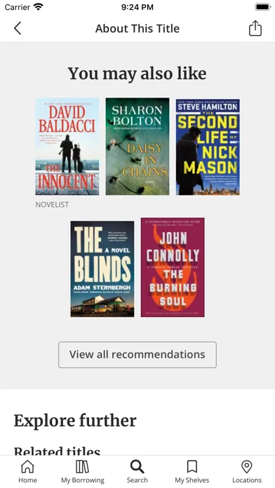 MyJCPL / JeffCo Public Library スクリーンショット