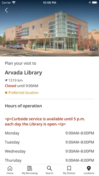 MyJCPL / JeffCo Public Library スクリーンショット
