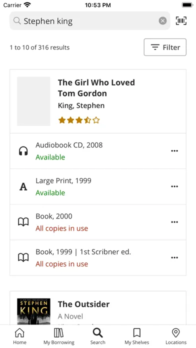 PAC2 Northern MI Libraries Screenshots