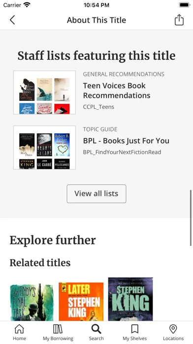 PAC2 Northern MI Libraries Screenshots