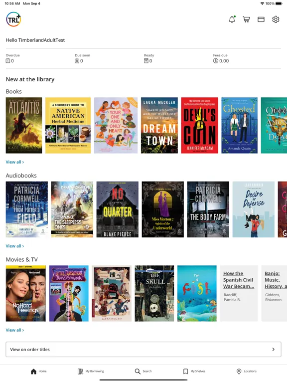 TRL Go iPad Screenshots