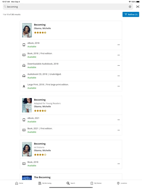 TRL Go iPad Screenshots