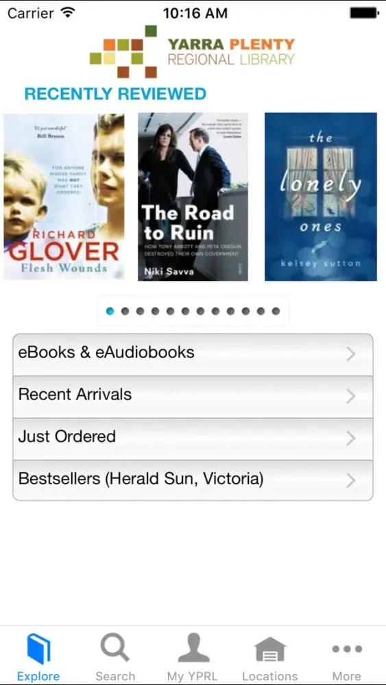 YPRL Pocket Library سکرین شاٹس