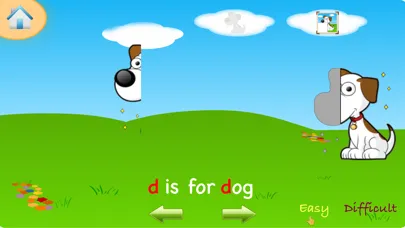 Zrzuty ekranu ABC Jigsaw Game for Kids