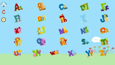 Zrzuty ekranu ABC Jigsaw Game for Kids