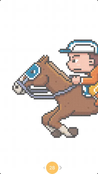 Pixel by Number Make Pixel Art Screenshots