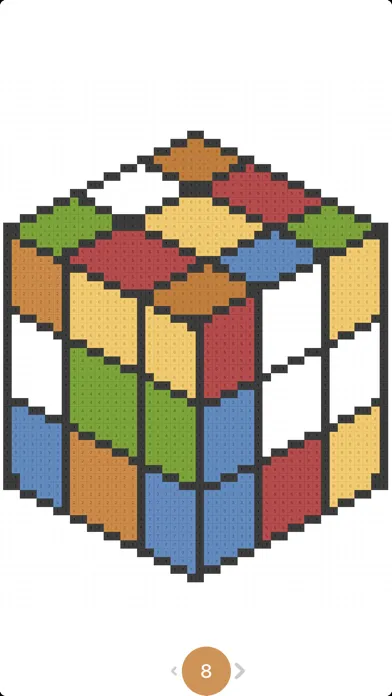 Pixel by Number Make Pixel Art Screenshots