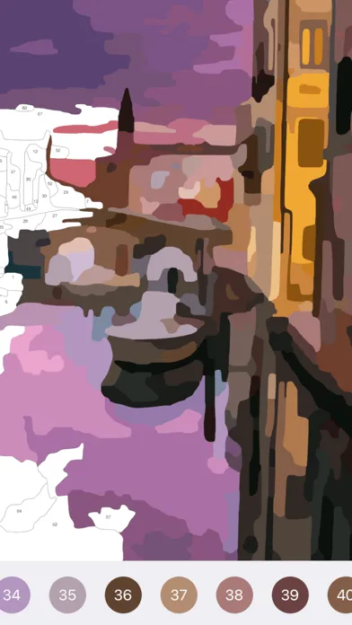 صور Oil Painting - Color By Number