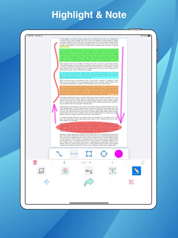 Captures d'écran de PDF Scan Document: Scanner App iPad 