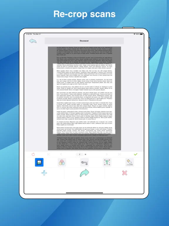 Captures d'écran de PDF Scan Document: Scanner App iPad 