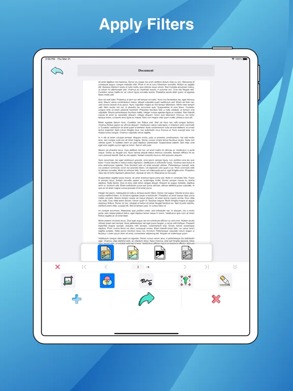 Captures d'écran de PDF Scan Document: Scanner App iPad 