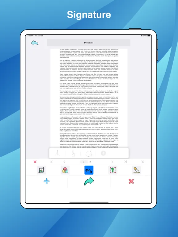 Captures d'écran de PDF Scan Document: Scanner App iPad 
