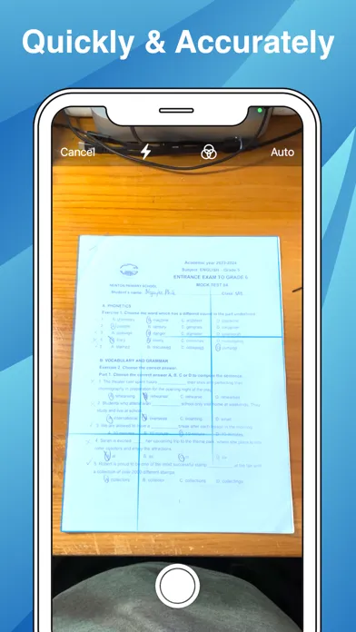 Captures d'écran de PDF Scan Document: Scanner App