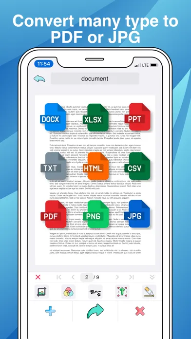 Captures d'écran de PDF Scan Document: Scanner App