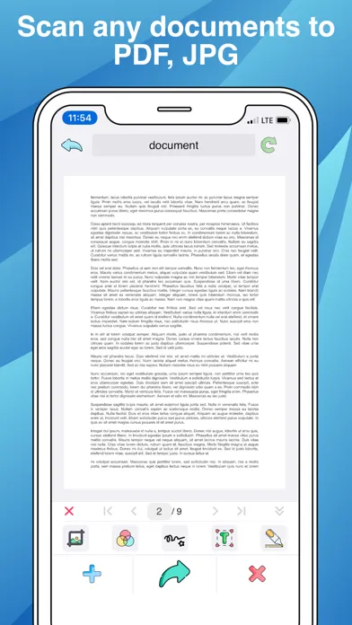 Captures d'écran de PDF Scan Document: Scanner App