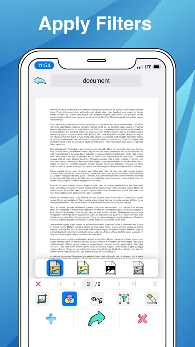 Captures d'écran de PDF Scan Document: Scanner App
