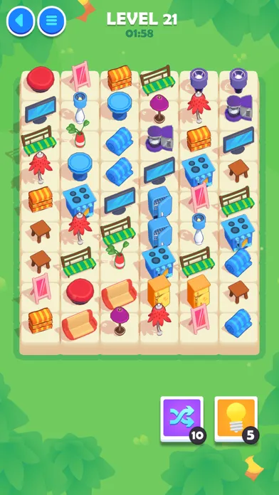 Tile Onet 3D Screenshots