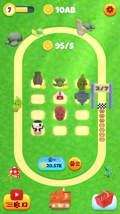 Animal Merge Run Screenshots