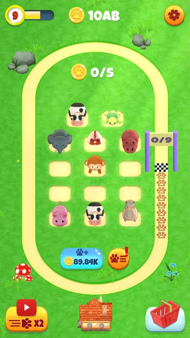 Animal Merge Run Screenshots