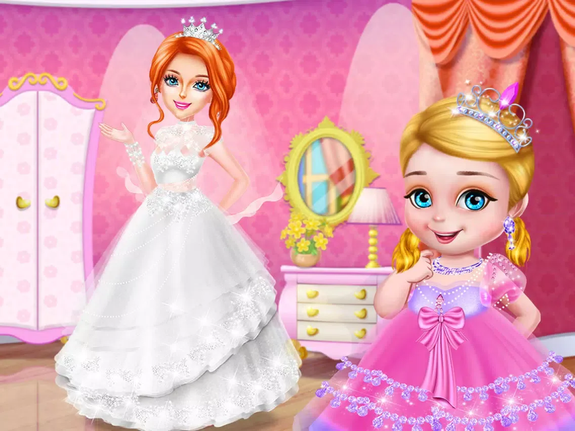 Capturas de tela do Baby Girls Flower Wedding Party iPad 