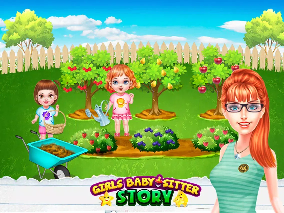 Captures d'écran de Little Girls Babysitter Day Care Story iPad 