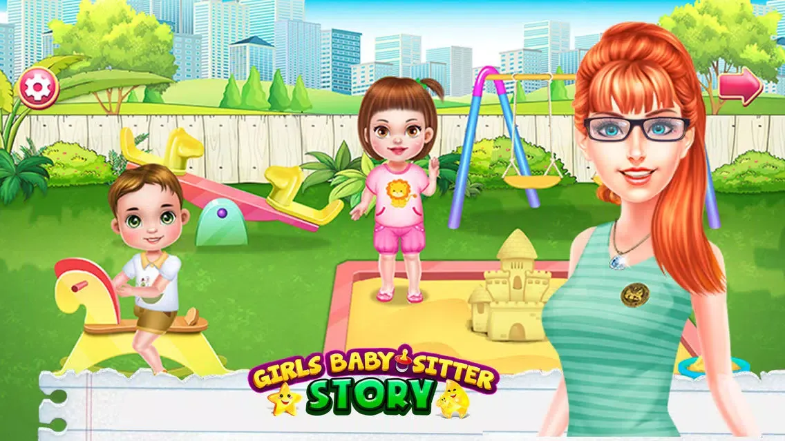 Captures d'écran de Little Girls Babysitter Day Care Story
