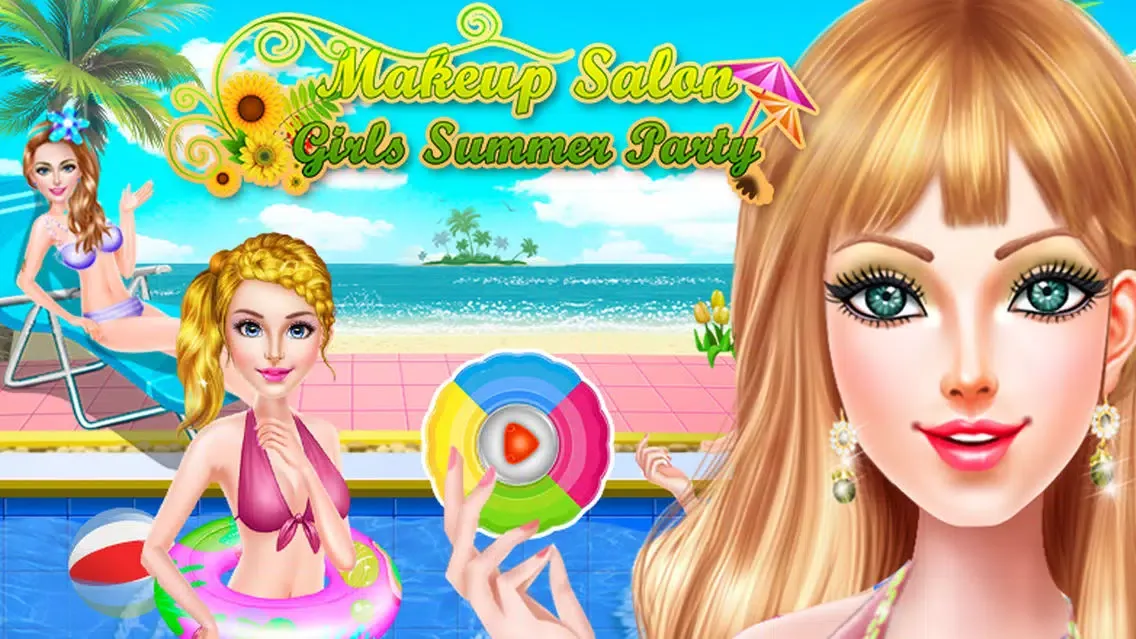 Makeup Salon- Girls Summer Party स्क्रीनशॉट