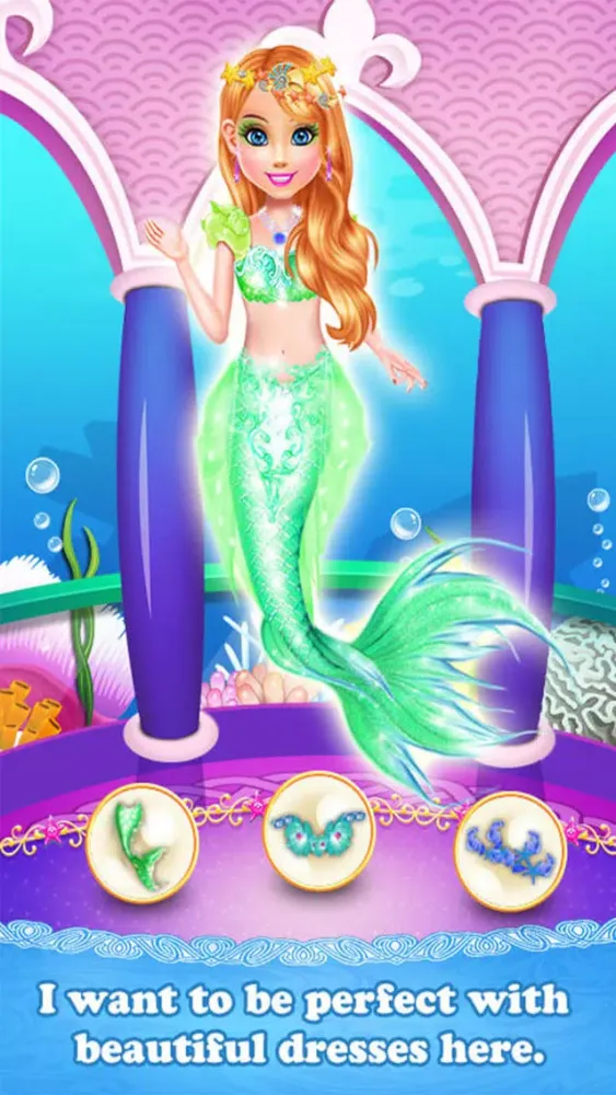 Mermaid Princess Story スクリーンショット