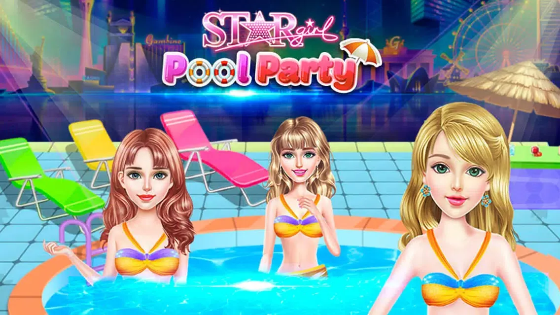 Star Girls Pool Party سکرین شاٹس
