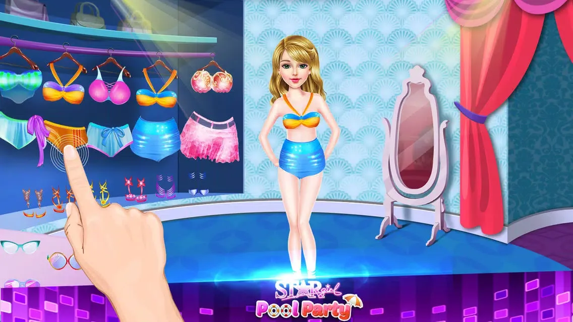 Star Girls Pool Party سکرین شاٹس
